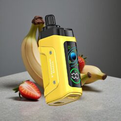 Aardbei Banaan Razz Bar 45000 Puffs Wegwerp Vape Met 650 Mah Batterij En Type-C Oplaadbaar