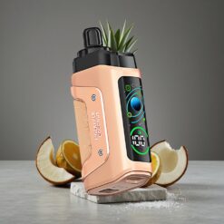 Ananas Kokosnoot Razz Bar 45000 Puffs Wegwerp Vape Type-C Oplaadbaar