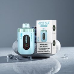 Blauwe Bes IJs Razz Bar Wegwerp Vape 50000 Puffs Type-C Oplaadbaar