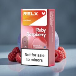 Blauwe Framboos RELX Pod Pro 2 600 Puffs 1.9ml Eco/Smooth/Boost Mode