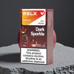 Donkere Glans RELX Pod Pro 2 600 Puffs 1.9ml Vape met 5% Nicotine