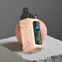 Juicy Peach Ice Razz Bar 45000 Puffs Wegwerp Vape Type-C Oplaadbaar & 20 mg/ml Nicotine Sterkte