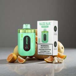 Tropisch Fruit Razz Bar Wegwerp Vape 50K Puffs met 1.0 Ohm Mesh Coil en Type-C Oplaadbaar